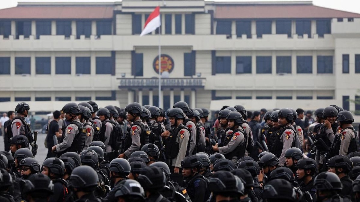 FOTO: Akhir Drama Insiden Rusuh di Mako Brimob