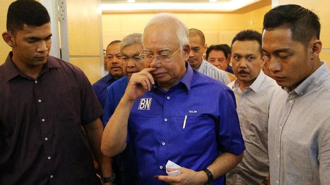 Polisi Geledah Rumah Najib Razak terkait Cuci Uang