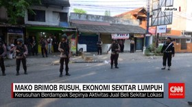 Mako Brimob Rusuh, Ekonomi Sekitar Lumpuh