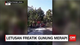 Letusan Freatik Terjadi Sekitar Pukul 07.30 WIB