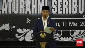 Jokowi Janji Angkat KH Syamun Jadi Pahlawan Nasional