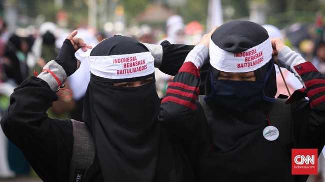 FOTO: Gema Suara Bela Palestina dari Monas