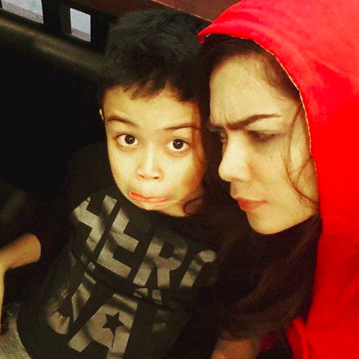<p>Alisnya Kiano, fotokopian alis Bunda Nova ya? (Foto: Instagram/ @novasoraya16)  </p>