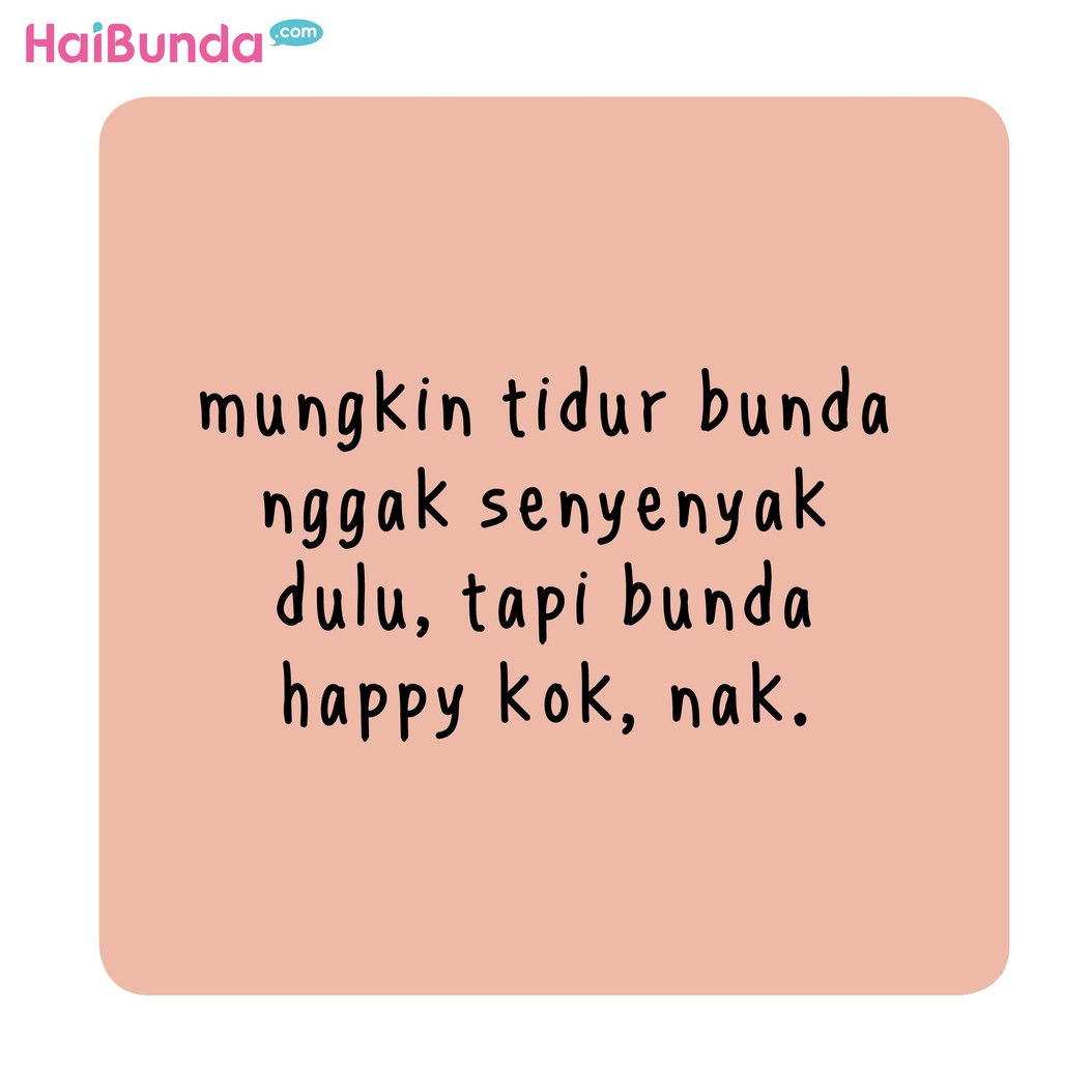 Setelah jadi ibu, perubahan ketika tidur dialami bunda di komik ini. Bunda juga mengalami perubahan itu? Kayak apa, Bun? Yuk berbagi ceritanya.