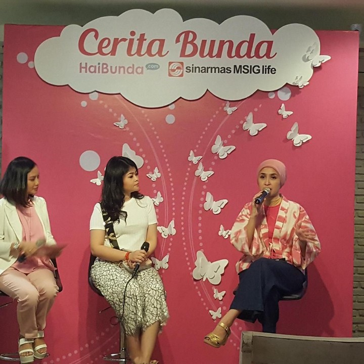 Hadir pula Bunda Merry yang merupakan ibunda dari selebgram cilik Baby Moonella. Bunda Merry juga antusias nih untuk segera berinvestasi untuk pendidikan anak.