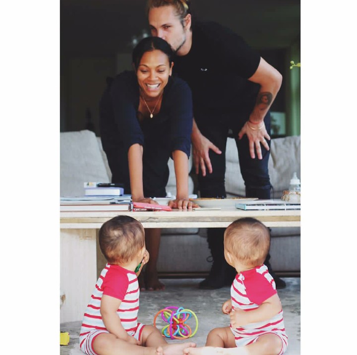 <p>So sweet banget ya mereka. (Foto: Instagram/zoesaldana)  </p>