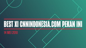 INFOGRAFIS: Best XI CNNIndonesia.com Pekan Ini