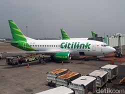 Pesawat Citilink Rute Jakarta-Batam Sempat Mendarat Darurat di Palembang