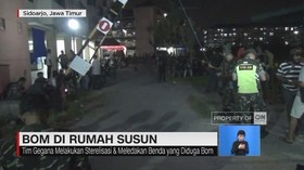 Ledakan Keras Terdengar di Lokasi Bom Sidoarjo