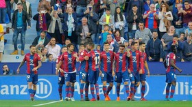 Babak I: Barcelona Tertinggal 1-2 dari Levante