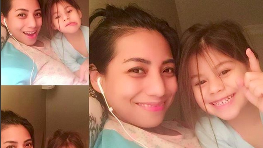 Siti KDI dan Putrinya