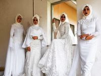 Foto: Viral Hijab Pocong Untuk Pernikahan, Berani Pakai?