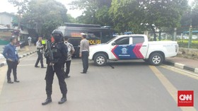 Ada Benda Mencurigakan, Tim Gegana Berjaga di Palmerah