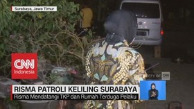 Risma Patroli Keliling Surabaya