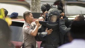 Mapolda Riau Kembali Kondusif, Brimob dan Gegana Bersiaga