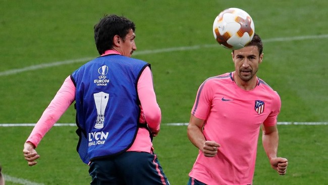 FOTO: Persiapan Atletico Madrid Jelang Final Liga Europa