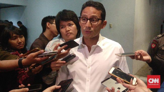 Sandiaga Minta Jokowi Dengar Tuntutan Buruh Soal RUU Ciptaker Sandiaga meminta pemerintah menyelesaikan tuntutan buruh terkait omnibus law