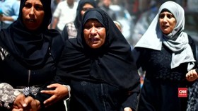 VIDEO: Pemakaman Seorang Bayi, Korban Termuda Bentrok Gaza