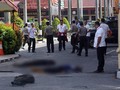 Teroris Mapolda Riau Kompak Gunakan Kaus Kaki Loreng Tentara