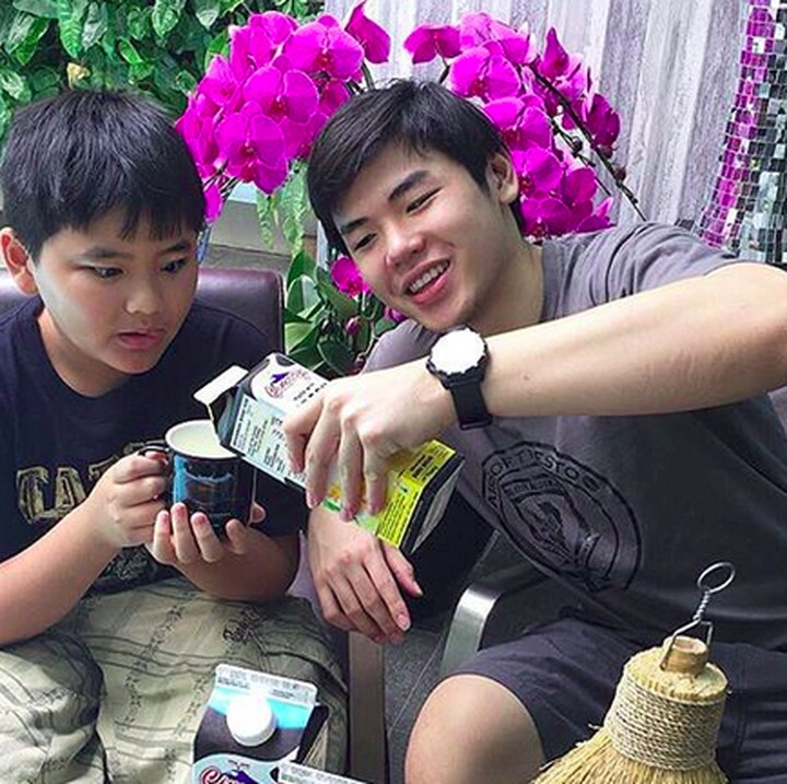 <p>Kompak selalu ya Sean dan Daud, dua jagoan Ayah Ahok dan Bunda Vero. (Foto: Instagram/ @nachoseann)</p>