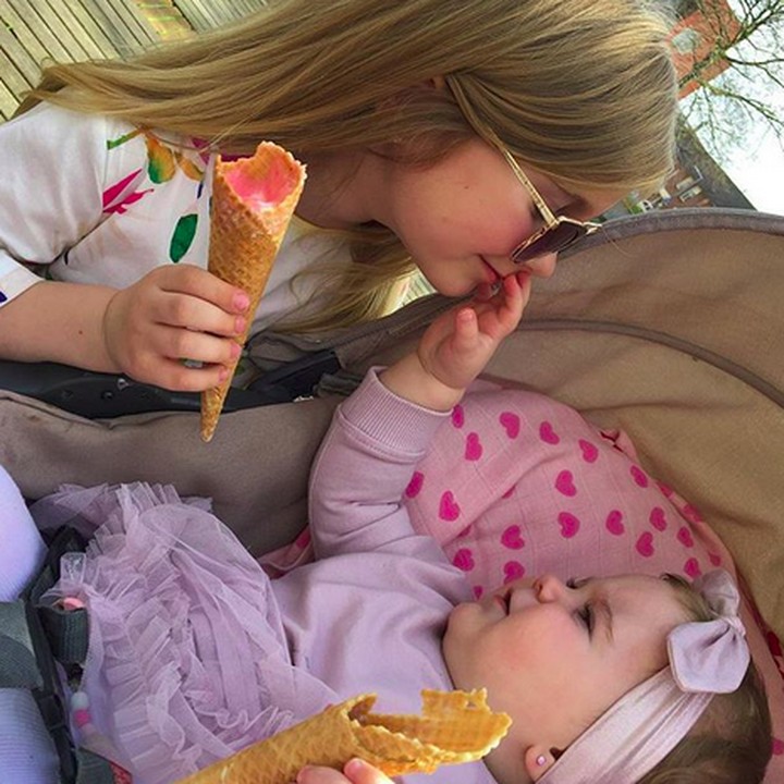 <p>Ademnya hati ini kalau lihat kakak dan adik rukun begini. (Foto: Instagram/ @morena_lifestyle)</p>