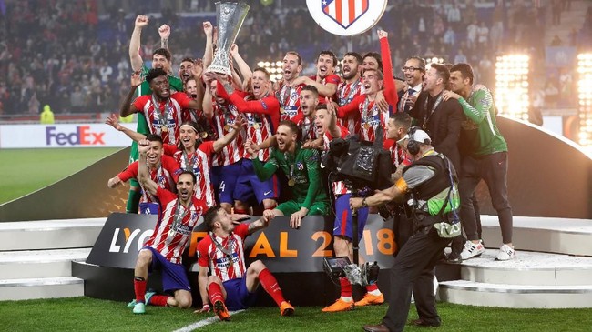 FOTO: Atletico Madrid Juara Liga Europa 2018