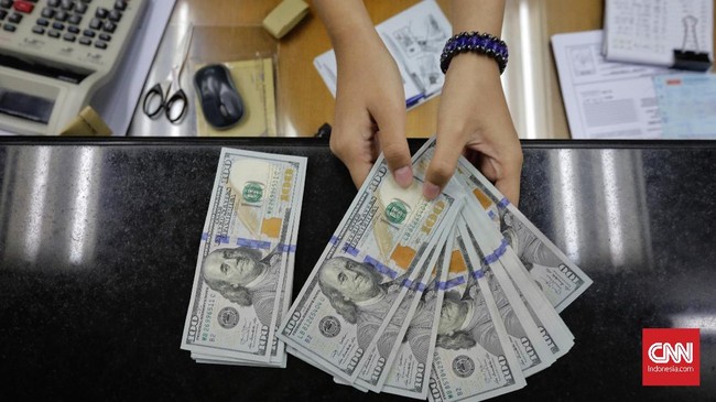 Rupiah tercatat di posisi Rp14.218 per dolar AS pada perdagangan pasar spot Selasa (3/9) pagi. Rupiah melemah bersama mayoritas mata uang negara lainnya.