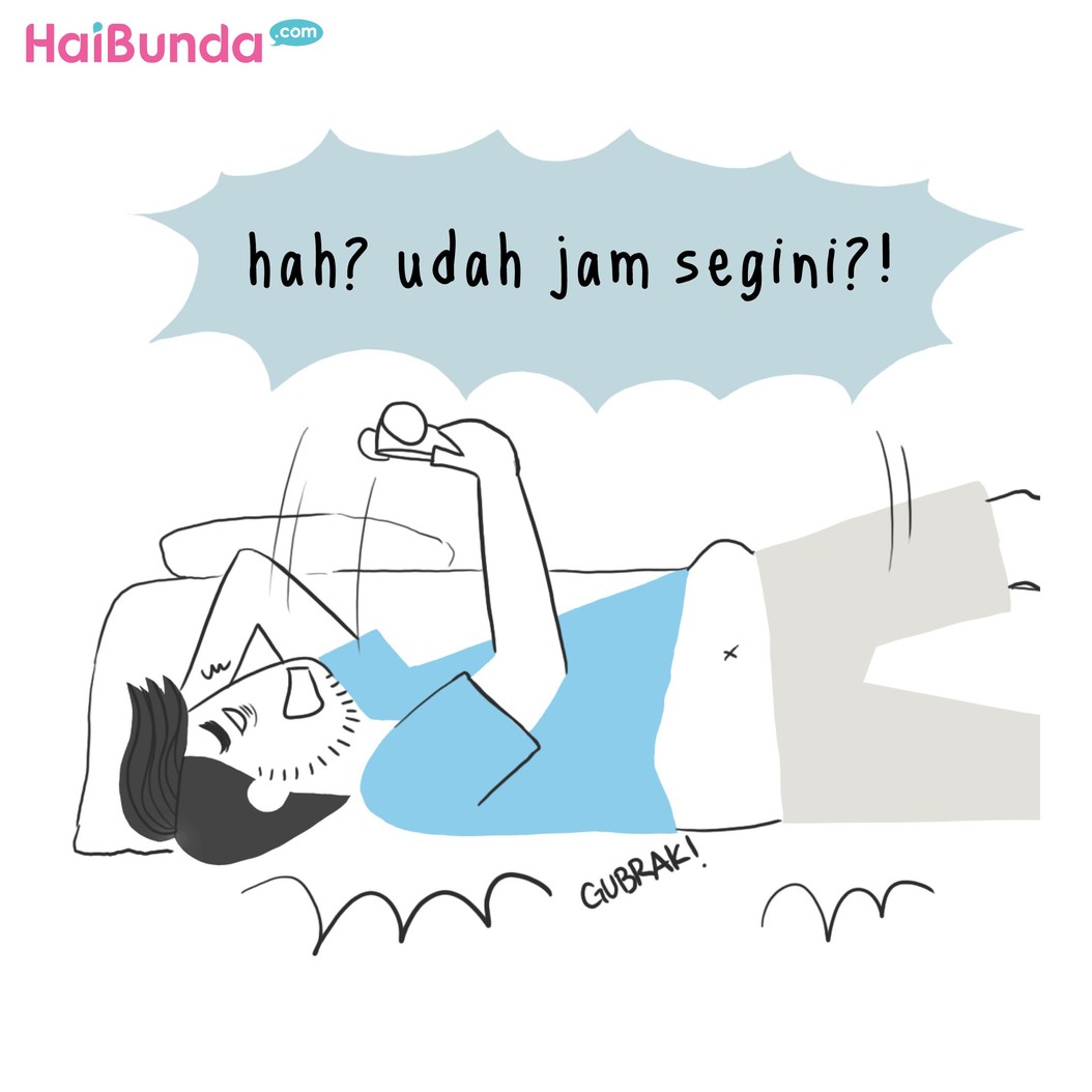 Cerita sahur di keluarga Bunda gimana? Sama nggak dengan cerita sahurnya keluarga bunda di komik ini?
