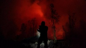 Kabut Vulkanik Gunung Kilauea Selimuti Kepulauan Marshall
