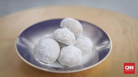 Resep Kue Kering Lebaran: Bola Salju Keju