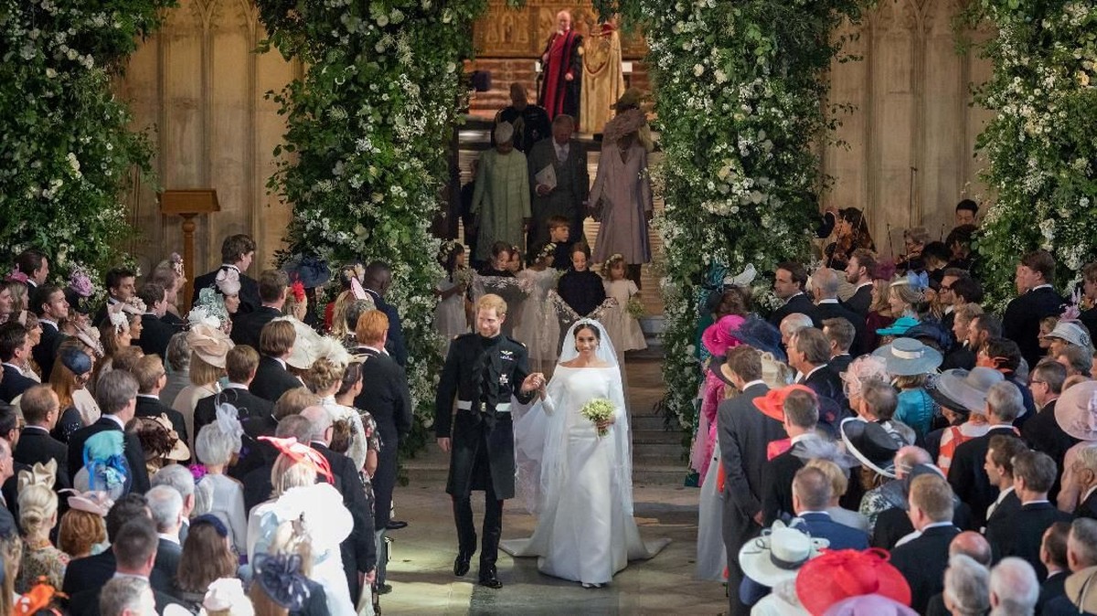 FOTO: Arak-Arakan Pernikahan Pangeran Harry-Meghan Markle