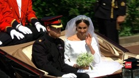 VIDEO: Sapa Hangat Harry-Meghan Sepanjang Jalan Windsor