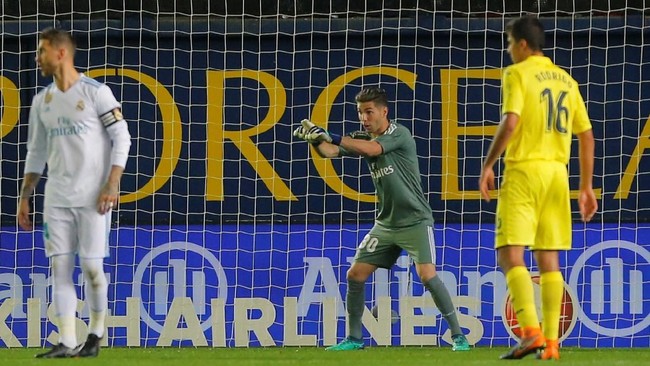 Kiper Real Madrid, Luca Zidane tak mau bermain di lapangan dengan membawa nama besar sang ayah, Zinedine Zidane.
