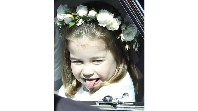 FOTO: Si Gemas 'Pencuri Perhatian' di Pernikahan Harry-Meghan