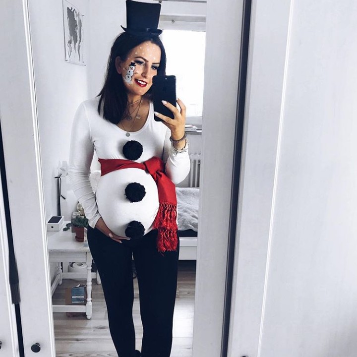 Halo, namaku Olaf si manusia salju. Mirip kan? (Foto: Instagram @die.kim)
