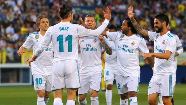 Unggul 2-0 di babak pertama, Real Madrid kebobolan dua gol di babak kedua dan harus puas pulang dengan satu poin setelah berlaga menghadapi Villarreal.