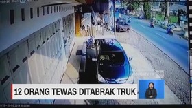 Detik-detik Kecelakaan Truk di Bumiayu Brebes, 12 Orang Tewas
