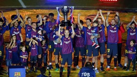 Barcelona Kalahkan Sociedad di Laga Terakhir Iniesta