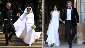 Mengintip Sketsa Gaun Pernikahan dan Resepsi Meghan Markle