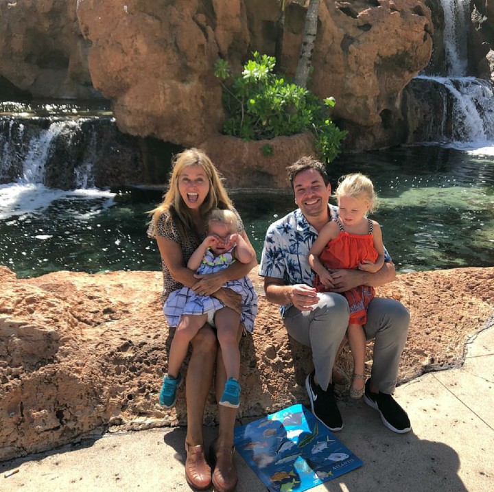 <p>Lho si bungsu, Frances, kok nangis? (Foto: Instagram/jimmyfallon)</p>