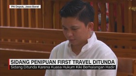 Sidang Penipuan First Travel Ditunda