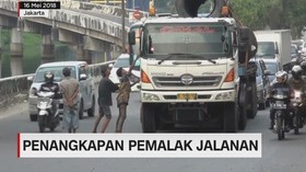 Puluhan Pemalak Jalanan Ditangkap Polisi
