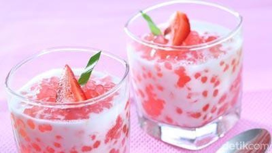 mengolah sagu mutiara