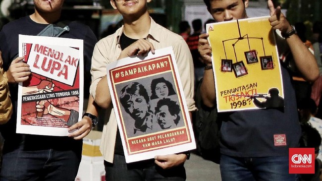 KontraS menilai ketidakseriusan pemerintah makin menjadi ketika lembaga eksternal yang mestinya menjadi pengawas dalam penegakan HAM, cenderung lemah.