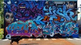 FOTO: 'Berlin Mural Fest 2018' Sulap Ibu Kota Jerman Ajang Berlin Mural Fest 2018 berhasil mempercantik tembok-tembok di ibu kota Jerman dan menarik perhatian para pecinta seni dari seluruh dunia.