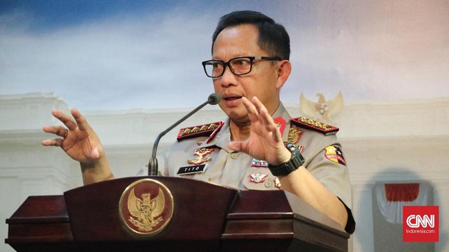 Kapolri Jenderal Tito Karnavian mengklaim intelijen sudah melihat akan ada potensi tidak aman jika unjuk rasa digelar saat pelantikan presiden-wakil presiden.