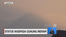 Status Waspada Gunung Merapi