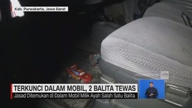 Terkunci Dalam Mobil, Dua Balita Tewas