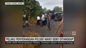Polsek Maro Sebo Jambi Diserang, Pelaku Berhasil Ditangkap