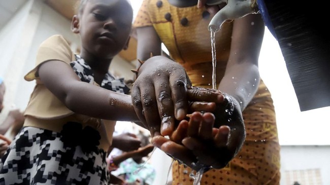 FOTO: Wabah Ebola Merebak di Kongo